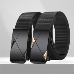 Trendy And Versatile Men's Casual Pants Belt Fashion Men's Canvas Belt Suitable For Outdoor Adventure Sports Belt