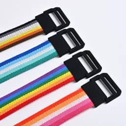 New Canvas Belt Man Belt Girl Teenager Metal Double Ring Buckle Jeans with Military Student Army Tactical Belt Designer Belts