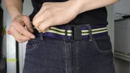 New Canvas Belt Man Belt Girl Teenager Metal Double Ring Buckle Jeans with Military Student Army Tactical Belt Designer Belts