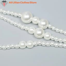 Fashion Imitation Pearl Waist Chain Women With Dress Sub Sweater Multi-layer Pearl Waist Chain Women's Simple Body Chain
