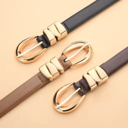 Fashion Retro Women's Pin Buckle Belt All Seasons Universal Women's Belt With Skirt And Sweater Accessories