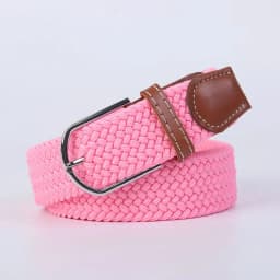107cm 120cm 130cm Women's Belt Extended Casual Knitted Needle Buckle Jeans Knitted Canvas Elastic Stretchable for Men's Belt