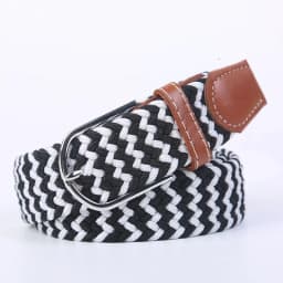 107cm 120cm 130cm Women's Belt Extended Casual Knitted Needle Buckle Jeans Knitted Canvas Elastic Stretchable for Men's Belt