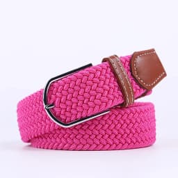 107cm 120cm 130cm Women's Belt Extended Casual Knitted Needle Buckle Jeans Knitted Canvas Elastic Stretchable for Men's Belt