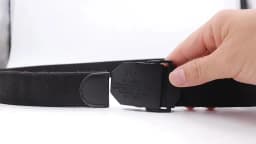 Men's Black Fashion Belt with US Buckle, Designer Tactical Western Country Style Belt, Extra Long Jeans Belt for Tall & Big Men