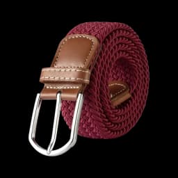 107/120/130cm Unisex Women Men Elastic Belt Striped Women Stretch Belt Braided Casual Waist Pin Buckle Belts Girdle 60 Colors