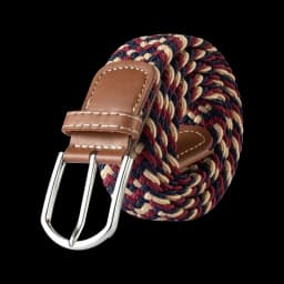 107/120/130cm Unisex Women Men Elastic Belt Striped Women Stretch Belt Braided Casual Waist Pin Buckle Belts Girdle 60 Colors