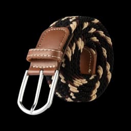 107/120/130cm Unisex Women Men Elastic Belt Striped Women Stretch Belt Braided Casual Waist Pin Buckle Belts Girdle 60 Colors