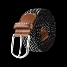 107/120/130cm Unisex Women Men Elastic Belt Striped Women Stretch Belt Braided Casual Waist Pin Buckle Belts Girdle 60 Colors
