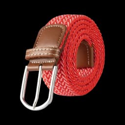 107/120/130cm Unisex Women Men Elastic Belt Striped Women Stretch Belt Braided Casual Waist Pin Buckle Belts Girdle 60 Colors