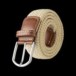 107/120/130cm Unisex Women Men Elastic Belt Striped Women Stretch Belt Braided Casual Waist Pin Buckle Belts Girdle 60 Colors