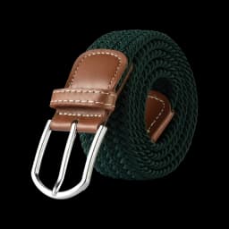 107/120/130cm Unisex Women Men Elastic Belt Striped Women Stretch Belt Braided Casual Waist Pin Buckle Belts Girdle 60 Colors