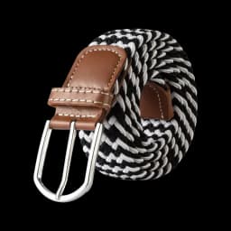 107/120/130cm Unisex Women Men Elastic Belt Striped Women Stretch Belt Braided Casual Waist Pin Buckle Belts Girdle 60 Colors