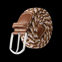 107/120/130cm Unisex Women Men Elastic Belt Striped Women Stretch Belt Braided Casual Waist Pin Buckle Belts Girdle 60 Colors
