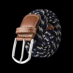 107/120/130cm Unisex Women Men Elastic Belt Striped Women Stretch Belt Braided Casual Waist Pin Buckle Belts Girdle 60 Colors