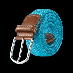 107/120/130cm Unisex Women Men Elastic Belt Striped Women Stretch Belt Braided Casual Waist Pin Buckle Belts Girdle 60 Colors