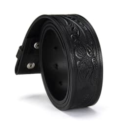 CHAOREN Western Belts for Men Without Buckle Cowboy Belt Full Grain Leather Belt for Jeans One Solid Piece Leather