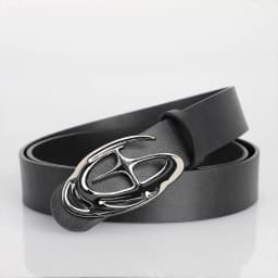 Men's Belt Punk Alien Buckle Belt Vintage Gothic Y2K Belt Men or Women Street Punk PU Leather Designer Waistband Pair with Jeans
