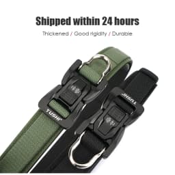 VATLTY New Men's Trousers Girdle Metal Buckle Quick Release Heavy Duty Military Tactical Belt Tight Stiff Casual Belt for Male