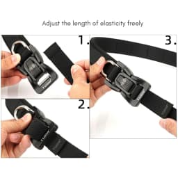 VATLTY New Men's Trousers Girdle Metal Buckle Quick Release Heavy Duty Military Tactical Belt Tight Stiff Casual Belt for Male