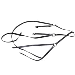 Gothic Handmade PU Leather Harness Belts Fashion Faux Leather Cage Vest Chest Sculpting Body Strap Waist Belt Cincher Harajuku