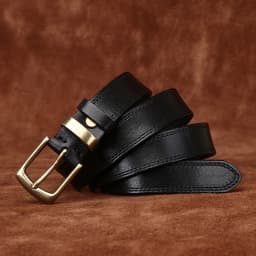 2.8CM Ladies Pure Cowhide High Quality Genuine Leather Belts for Women Needle Buckle Jeans Cowboy Waist Belt Luxury Designer