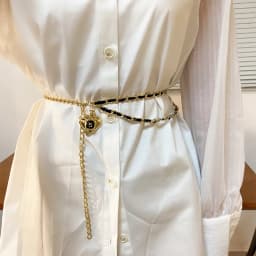 Fashion Metal Waist Chains Women Thin Belts Double Layer Love Tassel Pendants Waistband Dress Clothes Decorative Girdles Straps