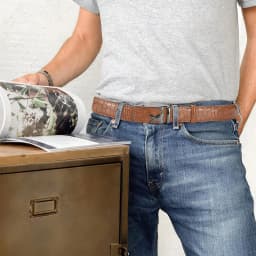Men's PU Leather Belt Fashion Automatic Buckle Belt for Popular Business High Quality Male Belt Multi Color