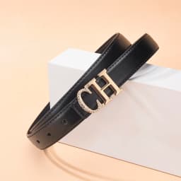 Women's Automatic Buckle Belt Simple And Fashionable Women's Casual Pants Dress Belt Retro Trendy Women's Holiday Gifts