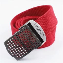 SupSindy Men Canvas Belt Luxury Hollow Metal Buckle Army Military Tactical Belts for Men Jeans Waistband Soldier Male Strap