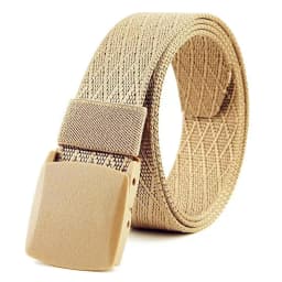 Automatic Buckle Nylon Army Tactical Men's Belt Military Canvas Waist Belt Outdoor Strap Travel Jeans Waistband for Women