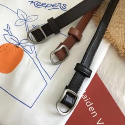 Fashion PU Leather Belt For Women Men Simple Pin Buckle Jeans Belts Clothes Decorative Korean Waistband Girdles Strap Black Belt