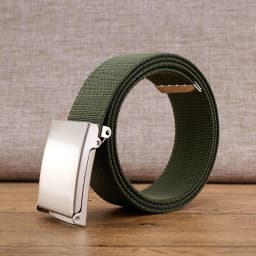 New Canvas Belts for Men and Women Ladies Woven Belts Canvas Belts for Women Luxury Designer Brand Unisex Nylon Waistband 3.8cm