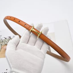 Wholesale 20 Colors Simple Design Women Cow leather Waist Belt Jean Belt for Women High Street Dress Belt Cinturones Cowhide