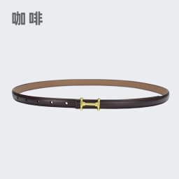 Wholesale 20 Colors Simple Design Women Cow leather Waist Belt Jean Belt for Women High Street Dress Belt Cinturones Cowhide