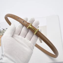 Wholesale 20 Colors Simple Design Women Cow leather Waist Belt Jean Belt for Women High Street Dress Belt Cinturones Cowhide