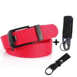 Fashion Metal Automatic Buckle Canvas Belt For Men Thick Tough Nylon Waistband Outdoor Cowboy Jeans Pants Tactical Belts Hiking