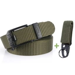 Fashion Metal Automatic Buckle Canvas Belt For Men Thick Tough Nylon Waistband Outdoor Cowboy Jeans Pants Tactical Belts Hiking