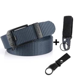 Fashion Metal Automatic Buckle Canvas Belt For Men Thick Tough Nylon Waistband Outdoor Cowboy Jeans Pants Tactical Belts Hiking