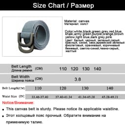 Maikun Men's Canvas Belts for Women Tactical Belt for Military Jeans Double Ring Buckle Belts