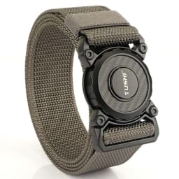 TUSHI Genuine Tactical Belt Quick Release Outdoor Military Belt Soft Real Nylon Sports Accessories Men and Women Black Belt