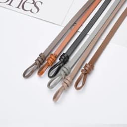 1cm High Quality Real Cowskin Leather Belt Fashion Knot Buckle Retro Ladies Thin Belts for Women Wild Jumpsuit Ladies Ceinture