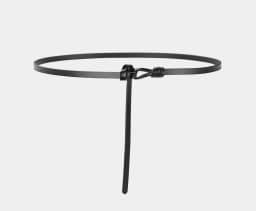 1cm High Quality Real Cowskin Leather Belt Fashion Knot Buckle Retro Ladies Thin Belts for Women Wild Jumpsuit Ladies Ceinture