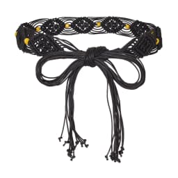 SISHION 2025 Women Woven Waist Belt Crochet Summer Beach Handwoven Rope Braided Skinny Dress Belts Waistband Bohemian TCS356