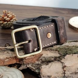 Deepeel 38/43mm Fashion Perforated Belt Genuine Leather Belts for Men High Quality Vintage Pin Buckle Jeans Waistband Accessory