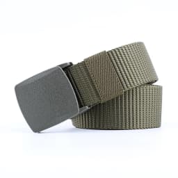 3.8x125cm Black Grey Navy Green Nylon Canvas Belt With Plastic Buckle For Men And Women Outdoor Working Tactical Waistband
