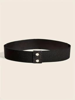 Sequin Elastic Glitter Belt Women's Corset Wide Waist Belt Metal Buckle Waistband Decorative Corset Strap Party Dress Accessorie