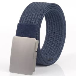 Fashion Canvas Men Belts Adjustable Metal Buckle Belt for Men Casual Waist Strap Man Accessories