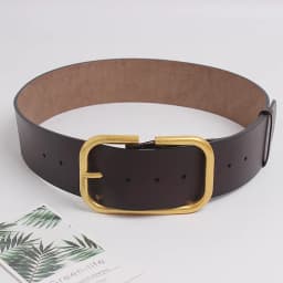 2025 Women's Genuine Leather Retro Copper Pin Buckle Wide Waist Seal Dress Decoration Corset Belts for Women Ladies Waist Belt