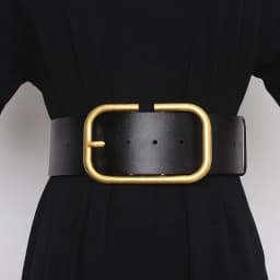 2025 Women's Genuine Leather Retro Copper Pin Buckle Wide Waist Seal Dress Decoration Corset Belts for Women Ladies Waist Belt